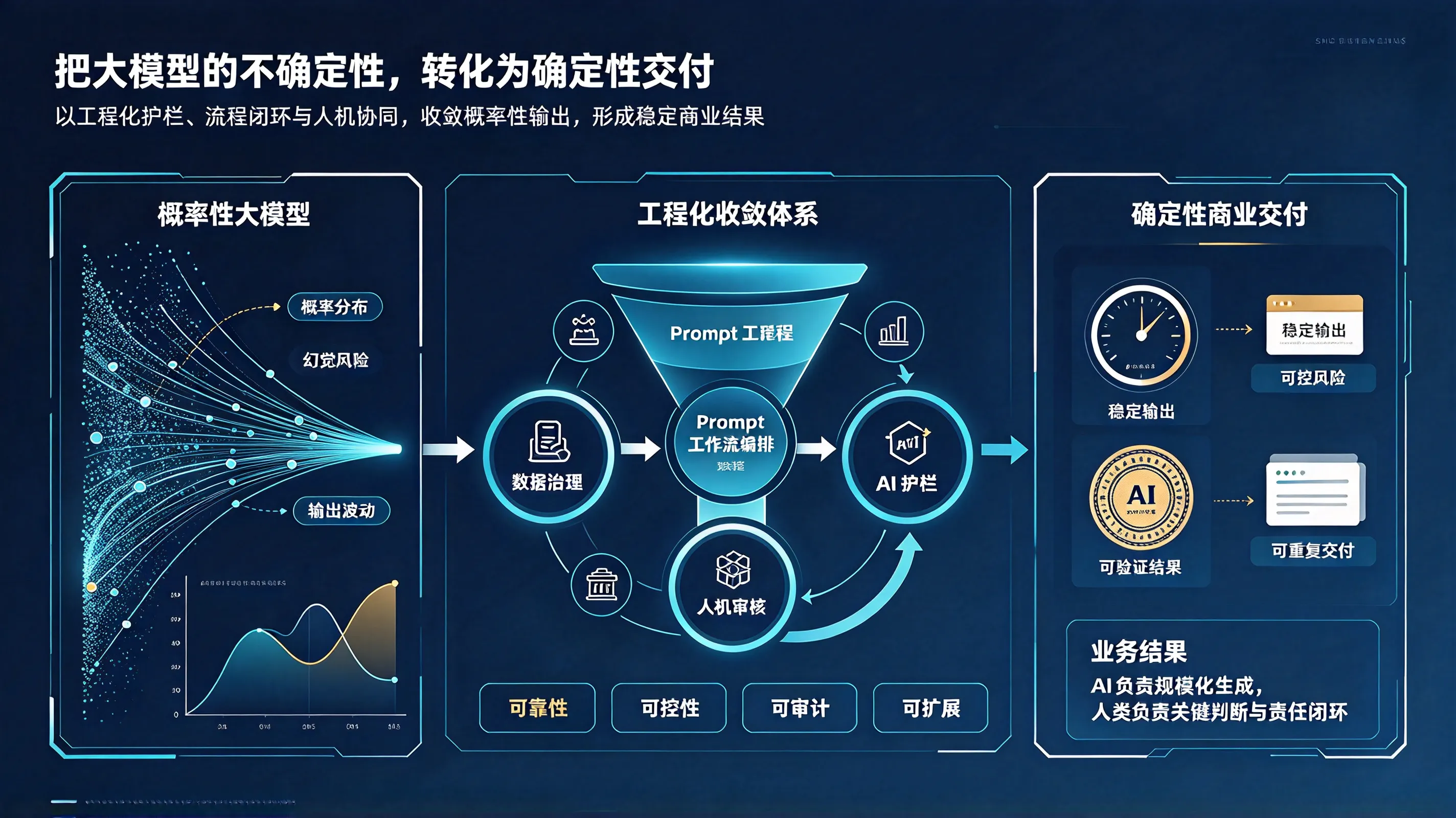 工程化收敛体系：把大模型的不确定性，转化为确定性交付